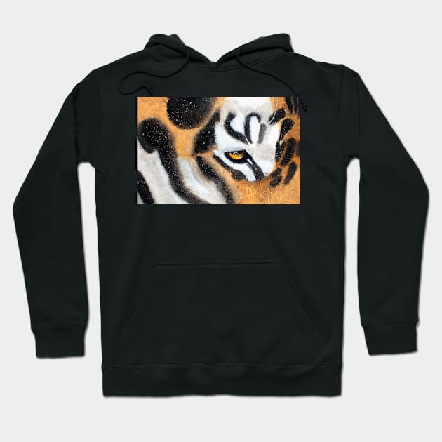 Tiger eye Hoodie by HandLu